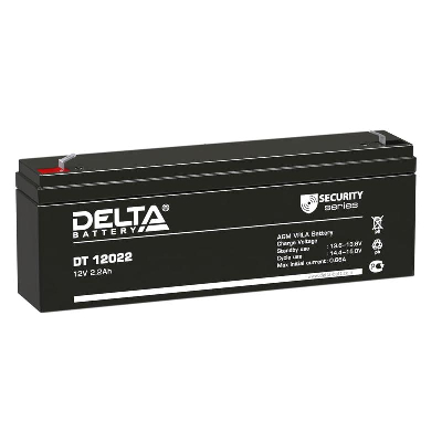 Аккумулятор ОПС 12В 2.2А.ч DT 12022 Delta 4614010040001