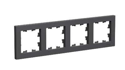 Рамка 4-м AtlasDesign универс. базальт SE ATN001404