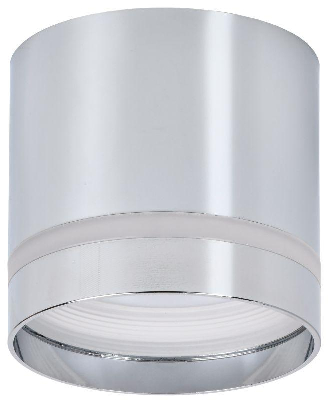 Светильник 4016 накладной потолочный под лампу GX53 хром IEK LT-UPB0-4016-GX53-1-K23