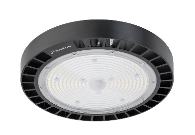 Светильник ДСП IB 10 S 150W M 850 BK LED Highbay D298xH112мм 150Вт 5000К IP65 подвес черн. Русский Свет 16091023048