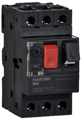 Пускатель ПРК32-2.5 In2.5А Ir1.6-2.5А Ue 660В KARAT IEK DMS11-D25