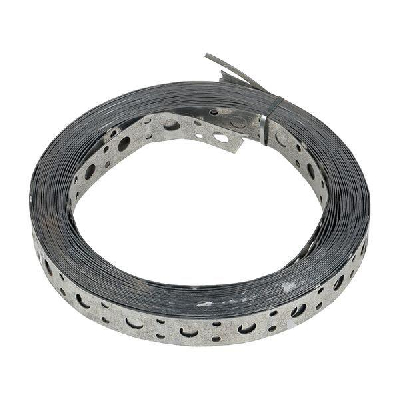 Лента монтажная перфорированная 12х0.55мм прямая (уп.25м) EKF lpm12x0.55