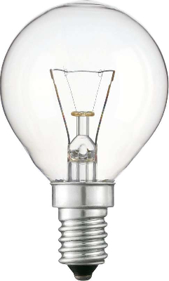 Лампа накаливания Stan 40Вт E14 230В P45 CL 1CT/10X10 Philips 926000006511