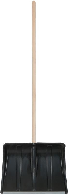 Лопата для уборки снега "Ледо" 495х375х1320мм деревянный черенок; пластик. 68101