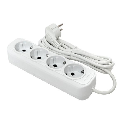 Удлинитель 4х2м с заземл. 16А IP20 Эксперт 3.0кВт ПВС 3х1 PROxima EKF UBA16-310-4-02