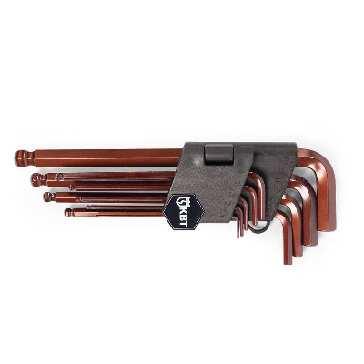 Набор шестигранных ключей с шаром КШ-9s КВТ 82177