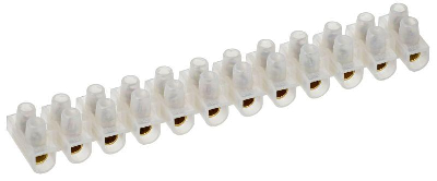 Колодка клеммная ЗВИ-30 6-16кв.мм 12 пар IEK UZV1-030-10