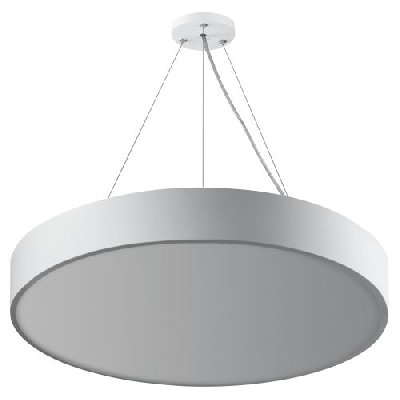 Светильник светодиодный Geometria Ring SPO-132-W-40K-088 IP40 6000лм 4000К 88Вт 800х80 подвесной драйвер внутри бел. Проектный Эра Б0058902