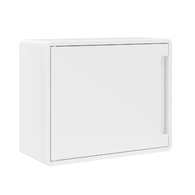 Щиток настенный Фрейм (FRAME) ЩРн-п-8 8мод. с бел. дверцей с 2 шинами PEN на 6 и 8 отверст. бел. DKC F08W1WW