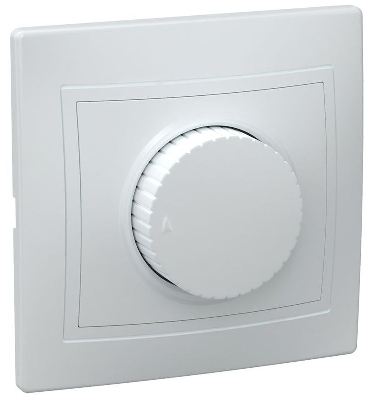 Светорегулятор поворот. СП КВАРТА IP20 ВСР10-1-0-КБ бел. GENERICA EDK10-K01-03-DM