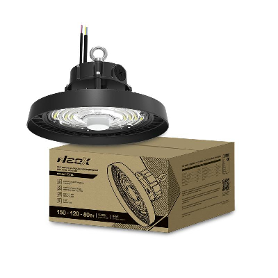 Светильник светодиодный UHB-LEVEL 150A50BK 150/120/80Вт 5000К 22500лм 100-277В 150лм/Вт для высоких пролетов HIGHBAY NEOX 4690612054223