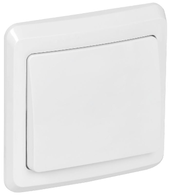 Выключатель 1-кл. СП Вега 10А IP20 ВС10-1-0-ВБ бел. GENERICA EVV10-K01-10-DM