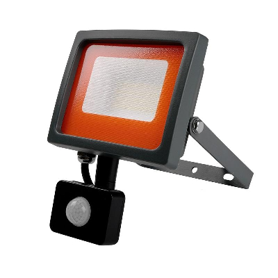 Прожектор светодиодный PFL-SC SENSOR 30Вт 6500К IP54 190-260В ДО закален. матов. стекло датчик движения инфракрасный JazzWay 5001411