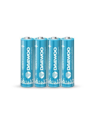 Элемент питания солевой AA/R6 1.5В Heavy Duty 2021 4S (уп.4шт) DAEWOO 5029279