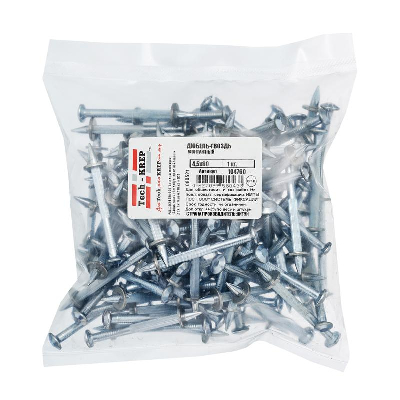 Дюбель-гвоздь монтажный 4.5х60 (уп.1кг) Tech-Krep/Zitar 104760