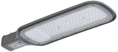 Светильник светодиодный ДКУ 1012-100Ш 5000К IP65 уличный консольный сер. IEK LDKU1-1012-100-5000-K03