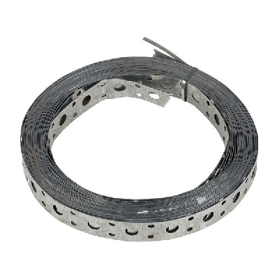 Лента монтажная перфорир. 12х0.55мм прямая (уп.10м) EKF lpmp12x0.55-10