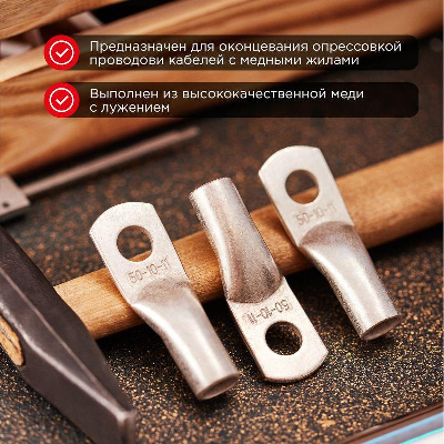 Наконечник ТМЛ 50-10-11 Rexant 07-5323