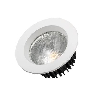 Светильник светодиодный LTD-105WH-FROST-9W Warm White 110deg IP44 метал. Arlight 021067