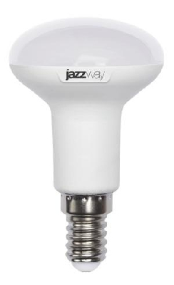 Лампа светодиодная PLED-SP 7Вт R50 3000К тепл. бел. E14 540лм 230В JazzWay 1033628