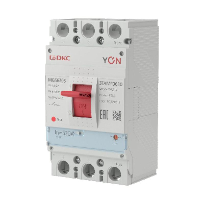 Выключатель автоматический MGS630 3P 504-630A 60kA YON MGS630S-3TAMF0630