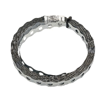 Лента монтажная перфорир. 12х0.55мм волна (уп.10м) EKF lpmv12x0.55-10