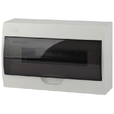 Бокс навесной ЩРН-П-15 15мод. IP41 пластик SIMPLE NO-box_simple-plastic_15_surface BOXS15 Эра Б0041526