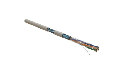 Кабель витая пара F/UTP кат.5E 4х2х0.51мм 24AWG solid PVC FUTP4-C5E-S24-IN-PVC-GY-305 сер. (м) Hyperline 42052