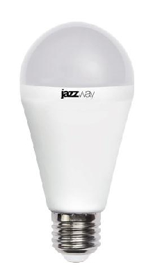 Лампа светодиодная PLED-SP 20Вт A65 5000К холод. бел. E27 230В/50Гц JazzWay 5009462A