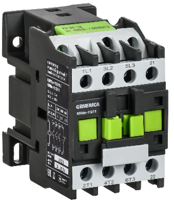 Контактор КМИе-11211 12А 400В/АС3 1НЗ GENERICA KKME11-012-400-01