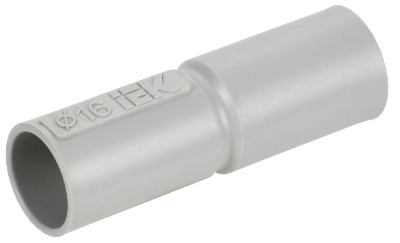 Муфта соединительная для жестких труб d16 GIG-16 ELASTA IEK CTA10D-GIG16-K41-100