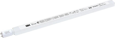 Лампа светодиодная 10Вт T8 линейная 4000К нейтр. бел. G13 230В IEK LLE-T8-10-230-40-G13