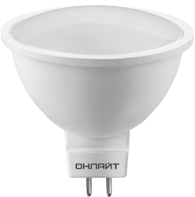 Лампа светодиодная 71 638 OLL-MR16-5-230-4K-GU5.3 5Вт 4000К нейтр. бел. GU5.3 500лм 176-264В ОНЛАЙТ 71638