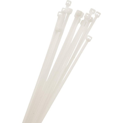Хомут кабельный (стяжка) PCT 3.6х250-100WH PA6.6 (уп.100шт) JazzWay 5053823