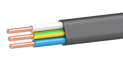 Кабель ВВГ-Пнг(А)-LSLTx 3х2.5 ОК (N PE) 0.66кВ (м) Кавказкабель 21011530170