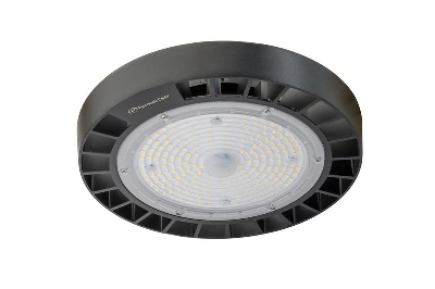 Светильник ДСП IB 10 S 100W W 850 BK LED Highbay D257xH111мм 100Вт 5000К IP65 подвес черн. Русский Свет 16091023046