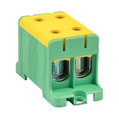 Клемма силовая вводная двойн. КСВ 16-95кв.мм желт./зел. EKF plc-kvs2-16-95-y-green