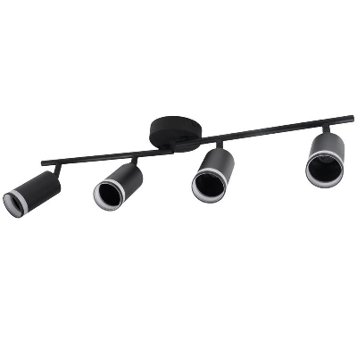 Светильник PCL-0204 4xGU10 IP20 230В BL настен./потолочн. декор. под лампу JazzWay 5066502