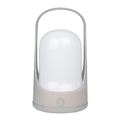 Фонарь светодиодный аккумуляторный кемпинговый Accu5-L60-gy 60SMDх0.5Вт 220/350/650лм 8000-9000К IP20 (Li-ion аккумулятор 3.7В 18650 3600мА.ч) диммер сер. JazzWay 5058323