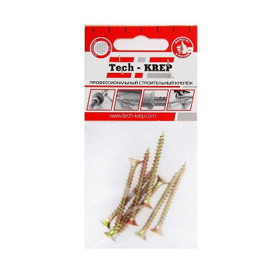 Саморез ШУж 5.0х50 потайной головкой (уп.8шт) Tech-KREP 102511