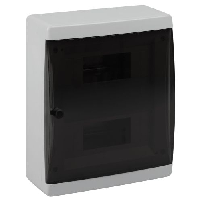 Корпус навесной COMFORT ЩРН-П-18 IP41 пластик. прозр. крышка бел. bs18cw Эра Б0067239