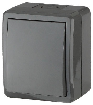 Переключатель 1-кл. ОП Эра Эксперт 10А IP54 11-1403-03 250В 10AX сер. Эра Б0020674