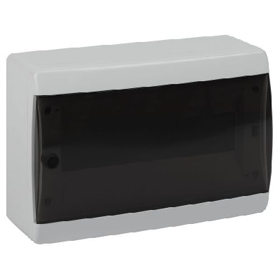 Корпус навесной COMFORT ЩРН-П-12 IP41 пластик. прозр. крышка бел. bs12cw Эра Б0067233