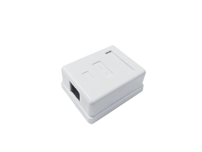 Розетка компьютерная 8P8C (RJ-45) кат.5E UTP 1 порт TOKOV ELECTRIC TKE-SMB-8P8C-1P-UTP