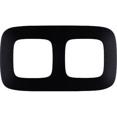 Рамка 2-м Valena Allure универс. матов. черн. Leg 754402