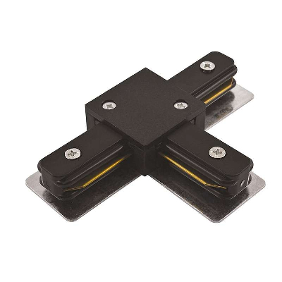 Коннектор T-образный PTR CT-BL накладной/подвесной шинопровод черн. Pro JazzWay 5010857