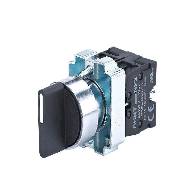 Переключатель NP2-BD35 3 положения фиксацией 1НО+1НЗ IP40 (R) CHINT 574658