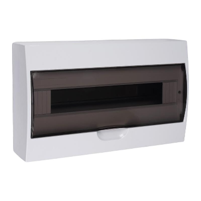 Бокс модульный накладной PDB/W 1018 WH (ЩРН-П-18) IP41 пластик. JazzWay 5071681