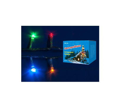 Гирлянда LED с контроллером ULD-S0280-020/DTA MULTI IP20 20 диодов 2.8 м разноцвет. провод прозр. Uniel 07916