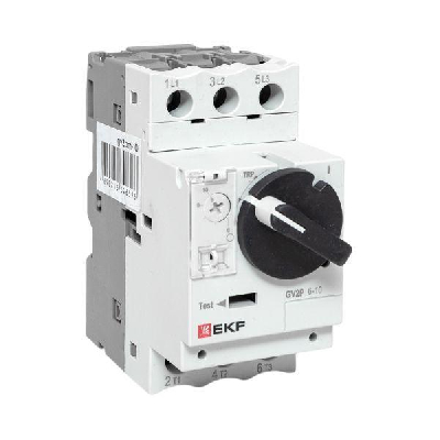 Выключатель автоматический для защиты двигателя GV2P 6.3-10А EKF gv2pm-10